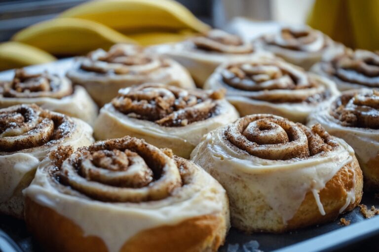 Cinnamon Roll Banana Bread Recipe