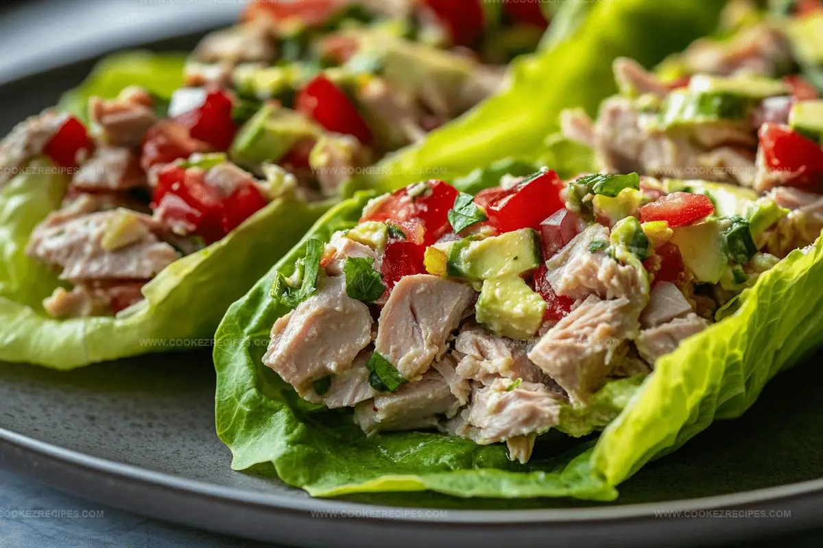 Tuna Salad Lettuce Wraps Recipe