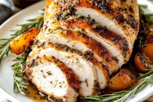 Garlic Herb Smoked Turkey Recipe