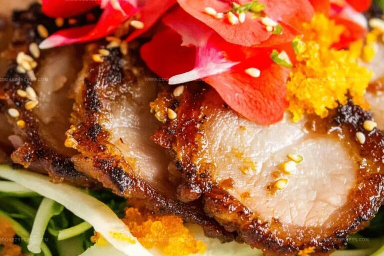 Korean Pork Belly with Sumi Salad Recipe