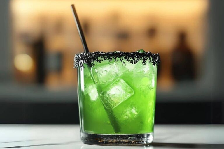 Green Beetlejuice Cocktail Recipe