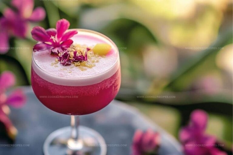 Prickly Pear Vodka Sour Recipe