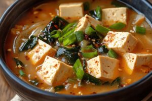 Korean Tofu Soup Recipe