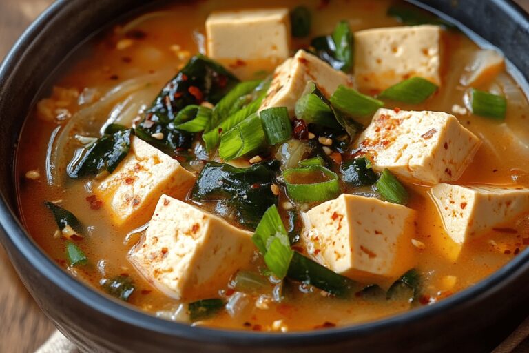 Korean Tofu Soup Recipe