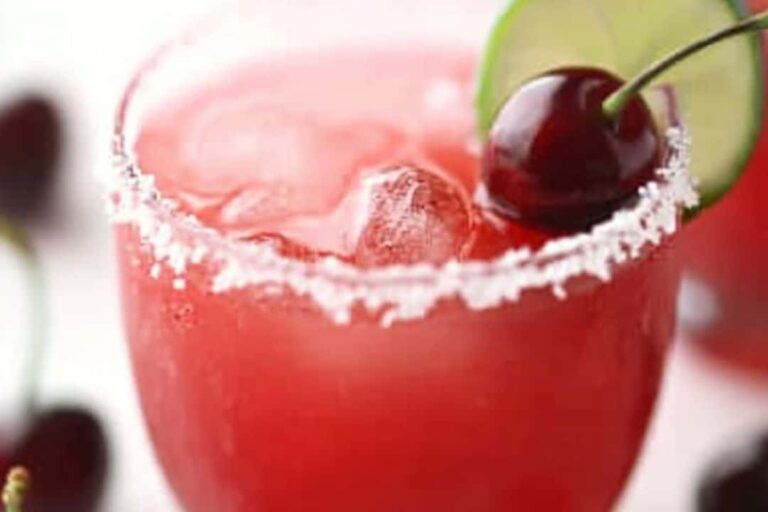 Sweet Italian Cherry Margarita Recipe