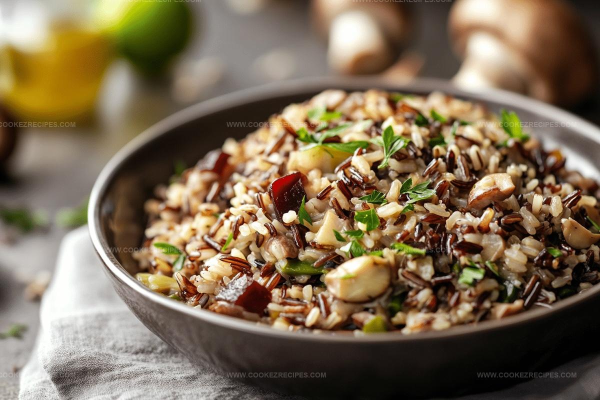 Mushroom Wild Rice Pilaf Recipe