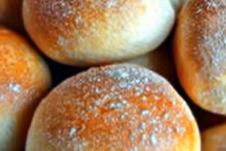 Crusty Chewy French Bread Rolls Recipe