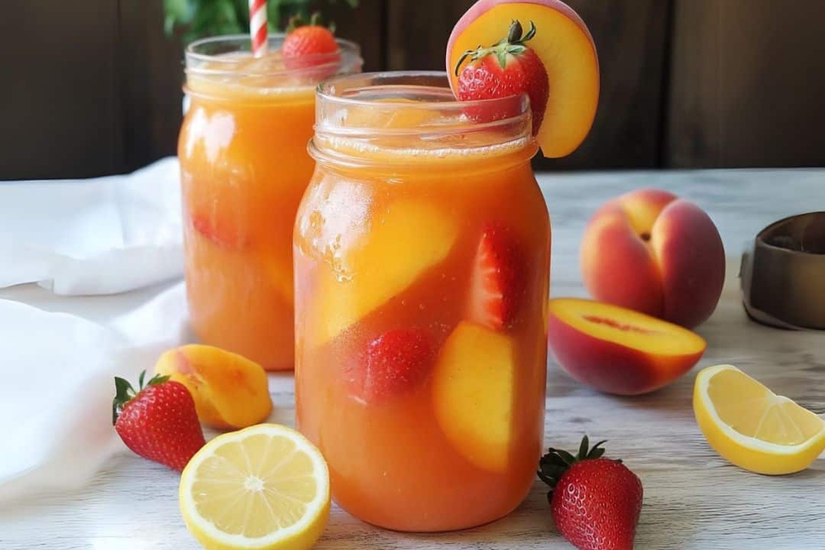 Peach Lemonade Recipe