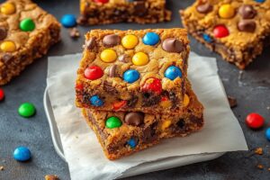 Monster Cookie Bars Recipe