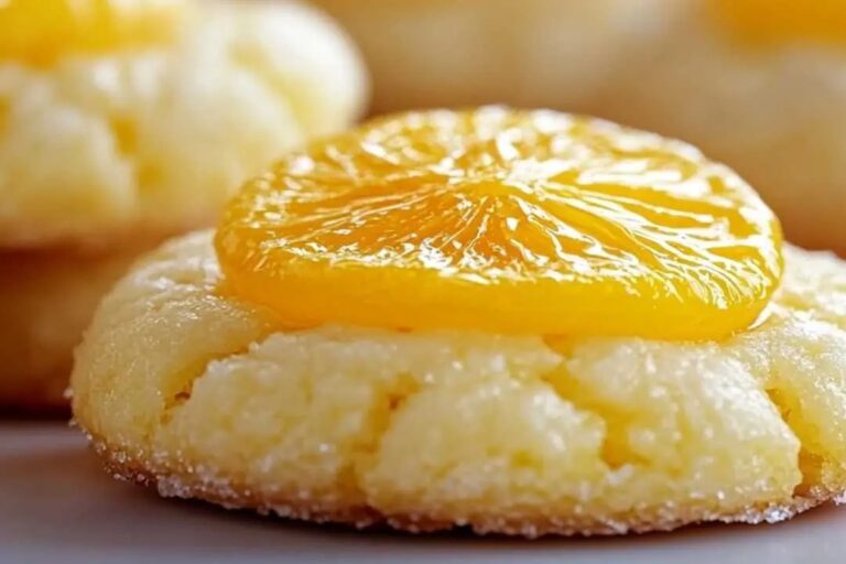Sweet and Tangy Lemon Cookies Recipe