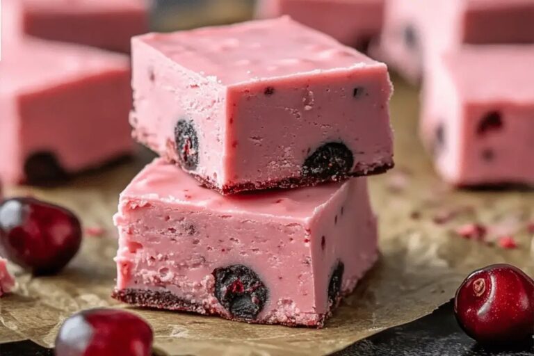 Creamy Cherry Fudge Recipe