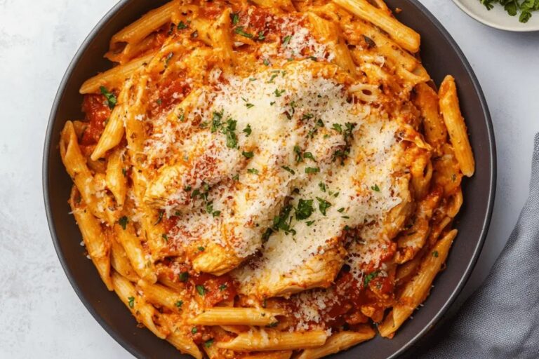 Chicken Parmesan Pasta Recipe