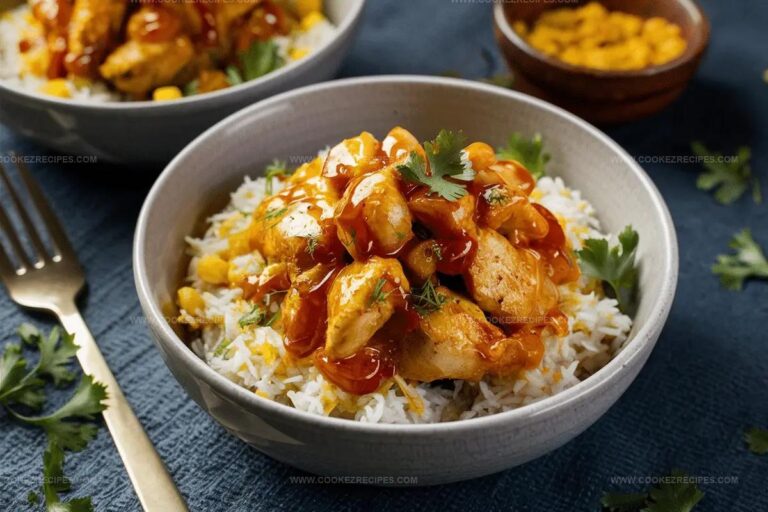 Hot Honey Mustard Chicken Bowls Recipe