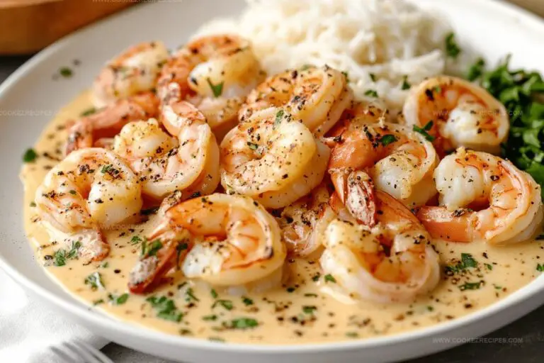 Creamy Garlic Shrimp Recipe