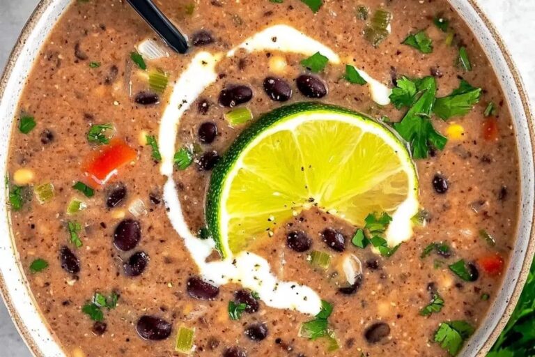 Black Bean Soup Recipe