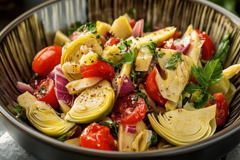 Tuscan Artichoke Salad Recipe