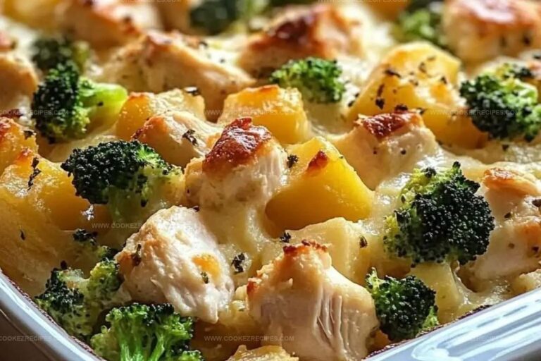 Baked Potato Chicken and Broccoli Casserole Recipe