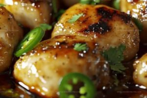 Quick Spicy Chicken with Jalapenos Recipe