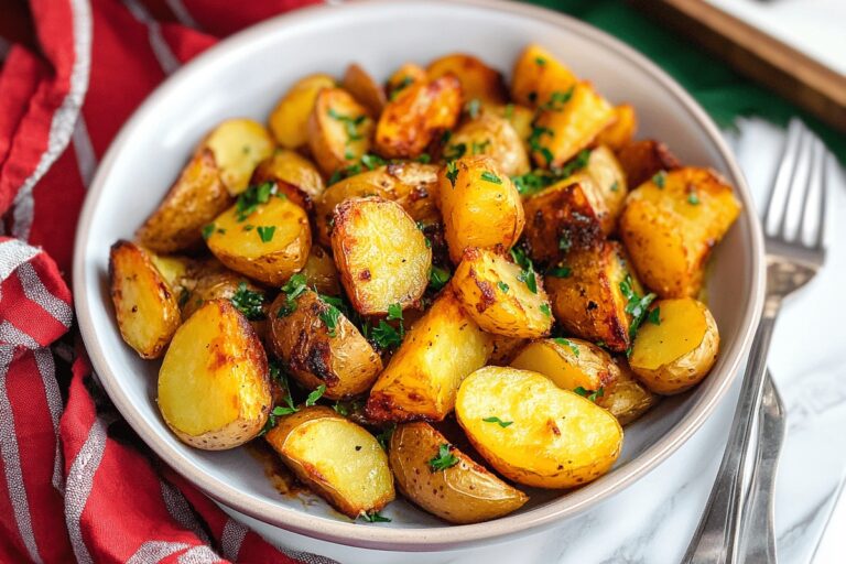 Crispy English Roasted Potatoes Recipe