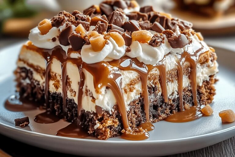 Heath Bar Poke Cake Recipe