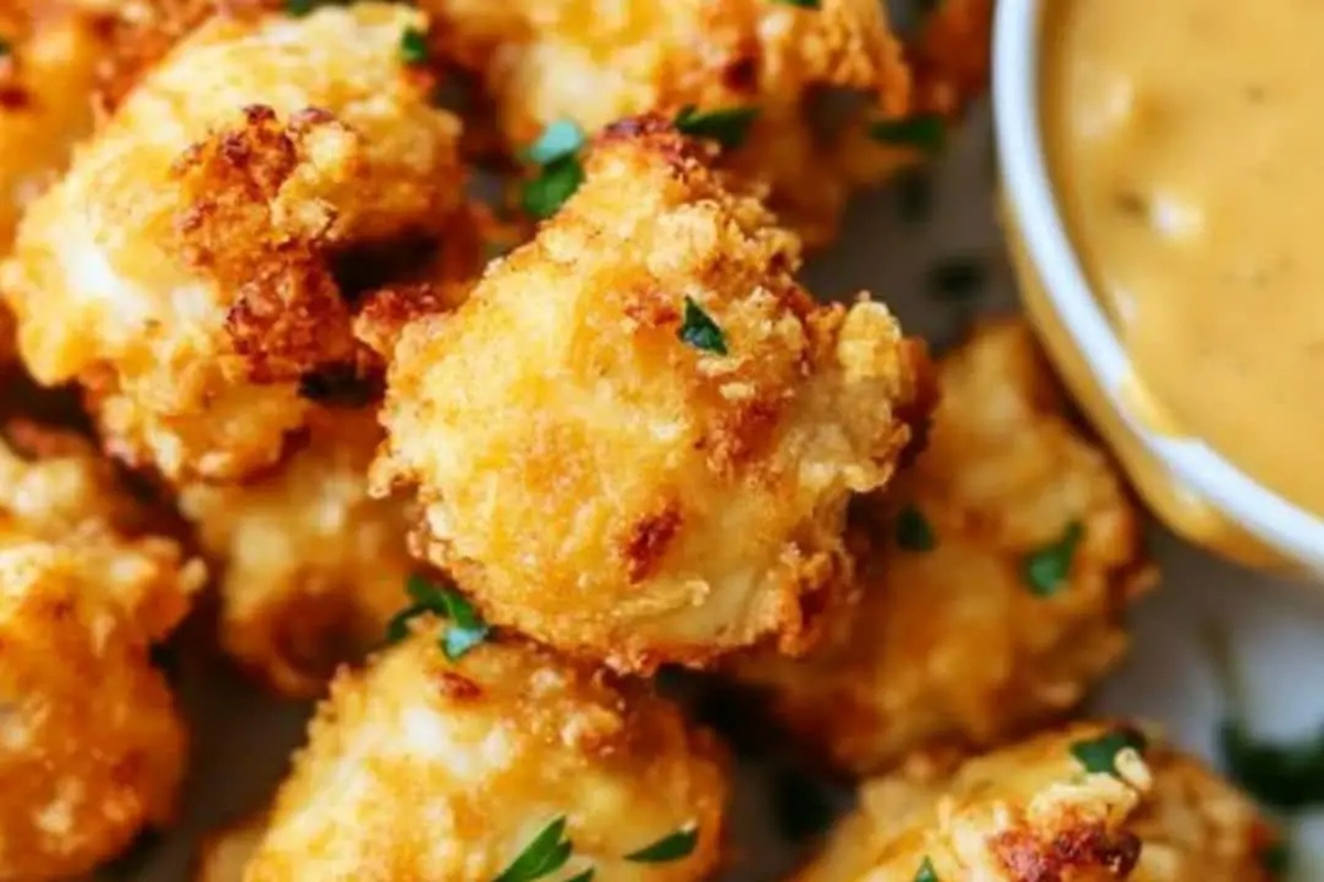 Baked Popcorn Chicken Recipe