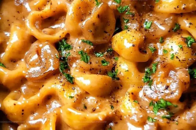 One Pot French Onion Pasta Recipe