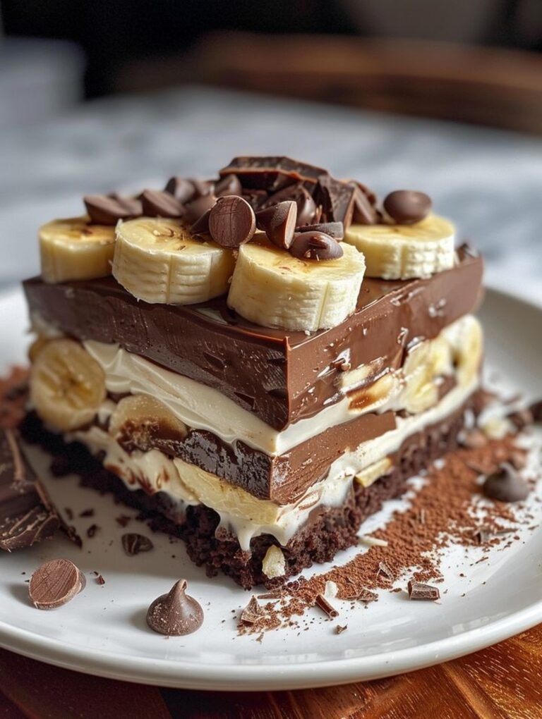 Choco-Banana Layer Delight Recipe