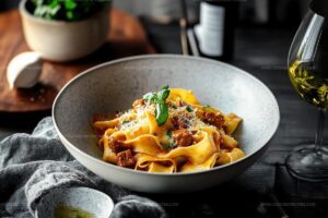 Creamy Calabrian Chili Pappardelle with Sausage & Fennel Recipe