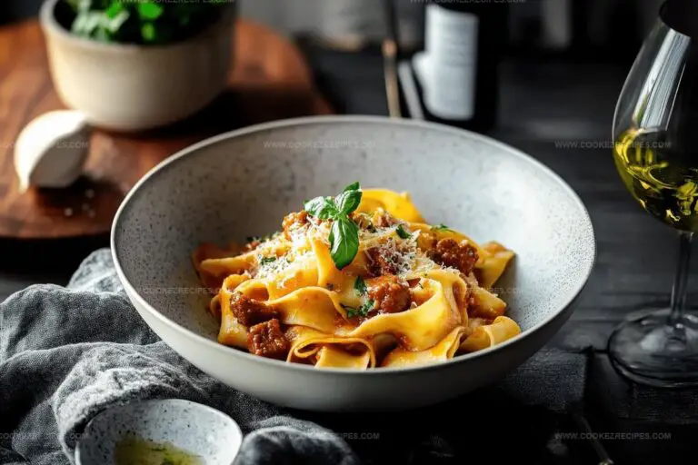 Creamy Calabrian Chili Pappardelle with Sausage & Fennel Recipe