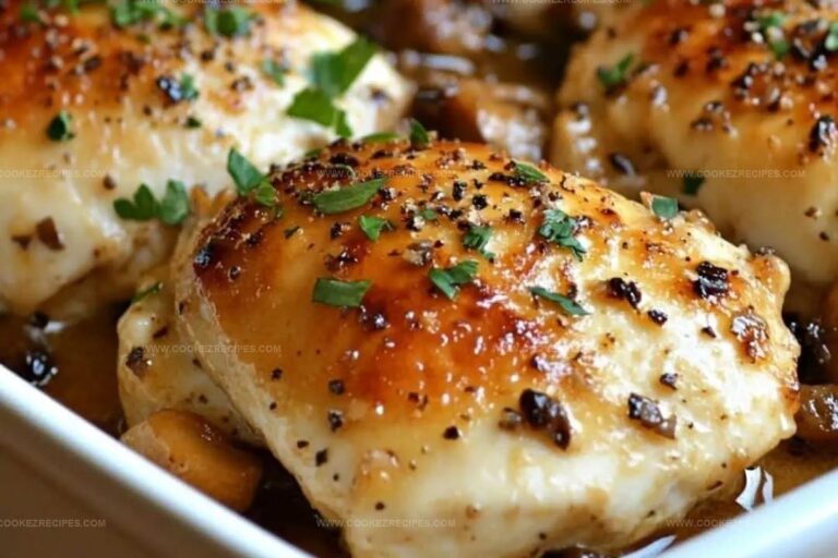 Chicken Marsala Casserole Recipe