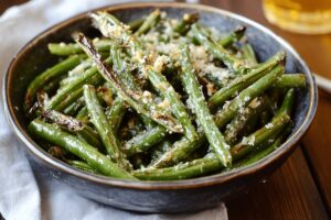 Garlic Parmesan Green Beans Recipe