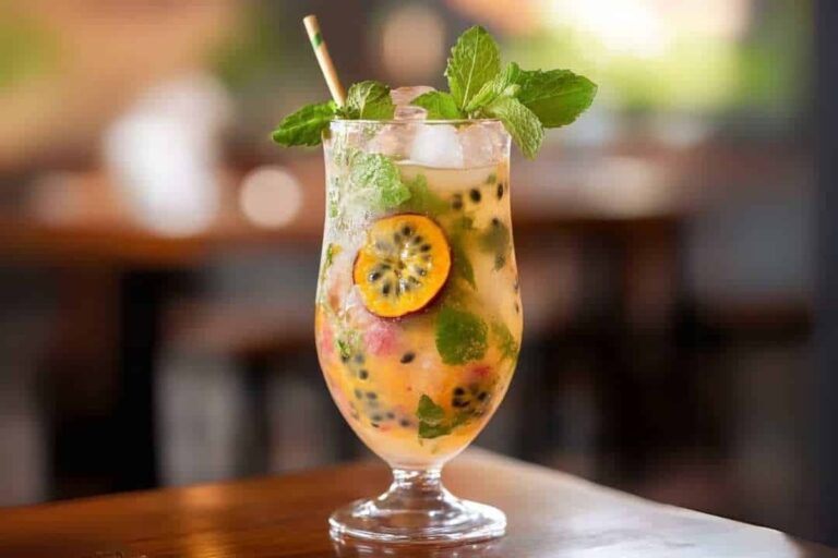 Mango Passion Fruit Mocktail Recipe