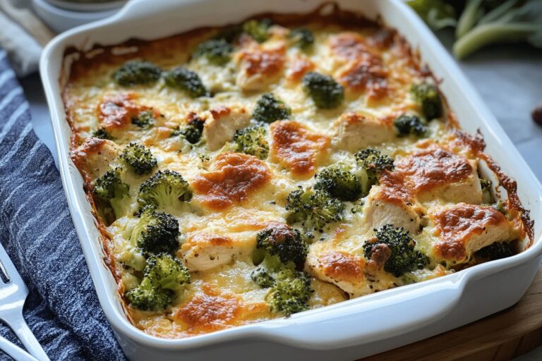 Tuscan Chicken Broccoli Bake Recipe