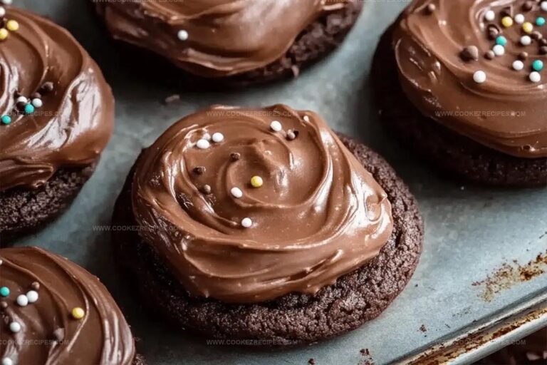 Chocolate Frosted Cookies Recipe