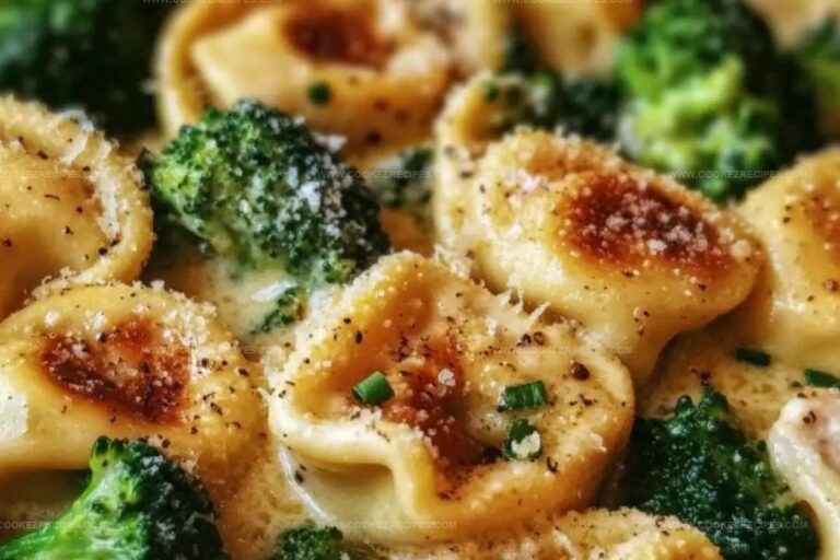 Garlic Parmesan Tortellini Skillet Recipe