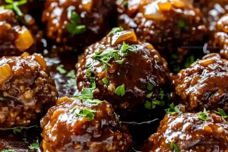 Salisbury Steak Meatballs Recipe