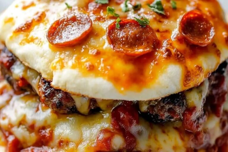 Pizza Burgers Recipe