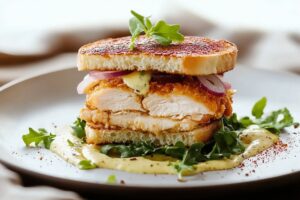 Chicken Cordon Bleu Sandwich Recipe