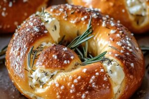 Mozzarella Stuffed Pretzels Recipe