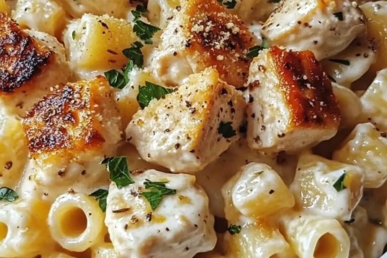 Garlic Chicken Parmesan Pasta Recipe