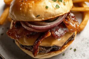 Delicious Irish Pub Burger Recipe