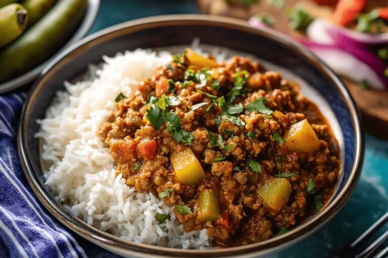 Keema Matar Curry Recipe