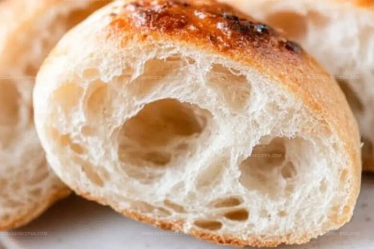 Easy Small Batch Ciabatta Rolls Recipe