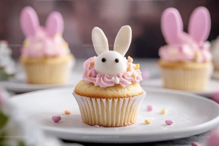 Adorable Easter Bunny Cupcakes Recipe