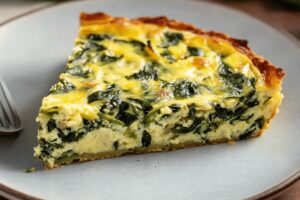 Crustless Spinach Quiche Recipe