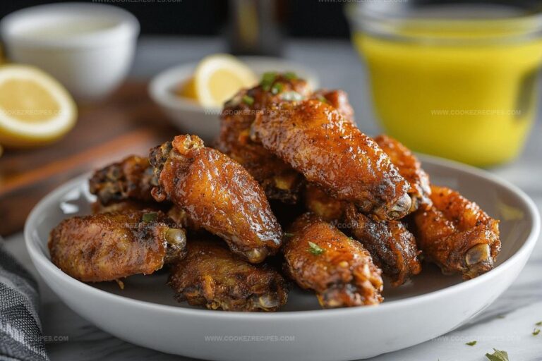 Honey Lemon Pepper Wings Recipe