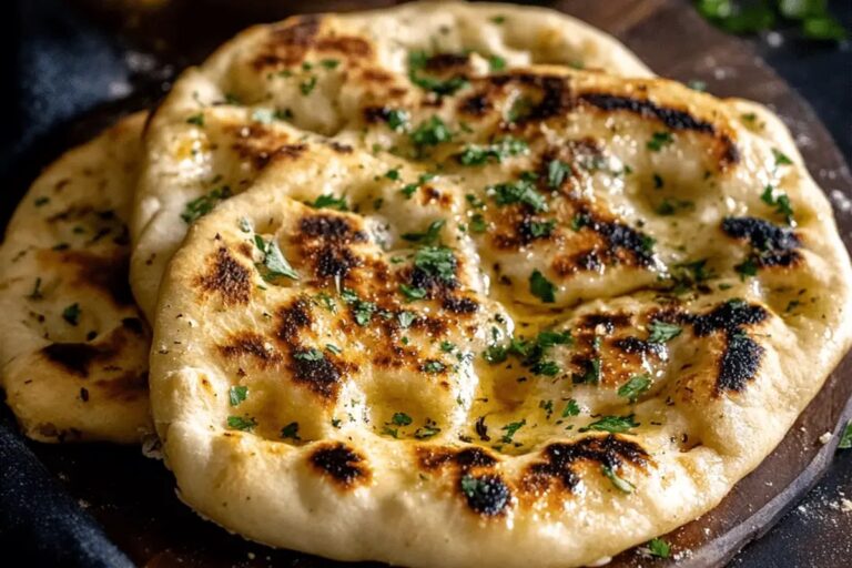 Artisan Garlic Naan Recipe