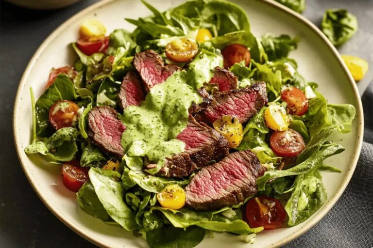 Steak Salad with Green Goddess Recipe