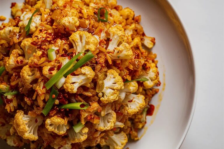 Spicy Cauliflower Rice Recipe