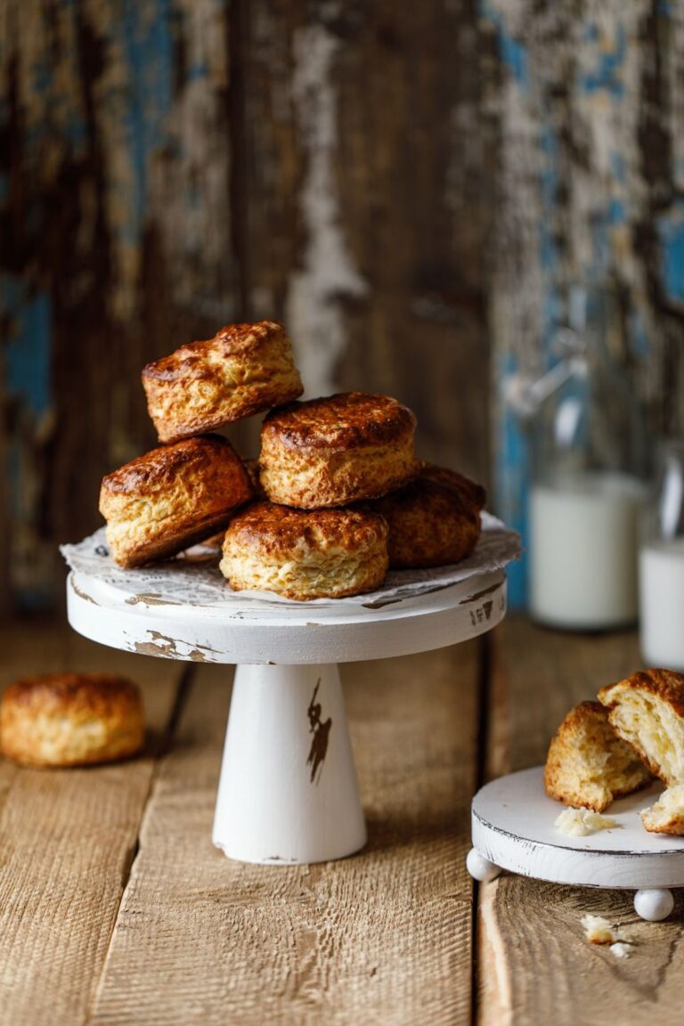 Flaky Cheese Scones Recipe